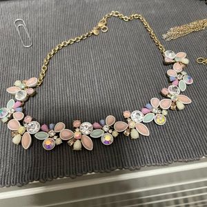 J crew gold tone necklace